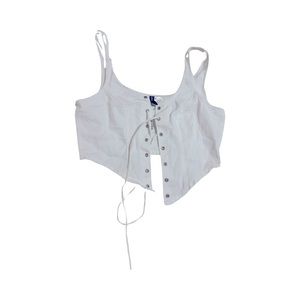 White Crop Top